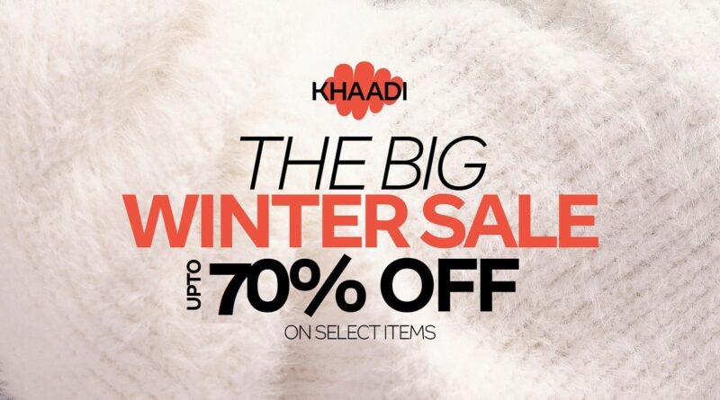 Khaadi Winter Sale 70% Off