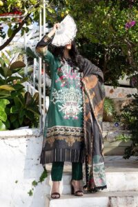 Rs 3200 mizaj lawn printed 3pc main image 0