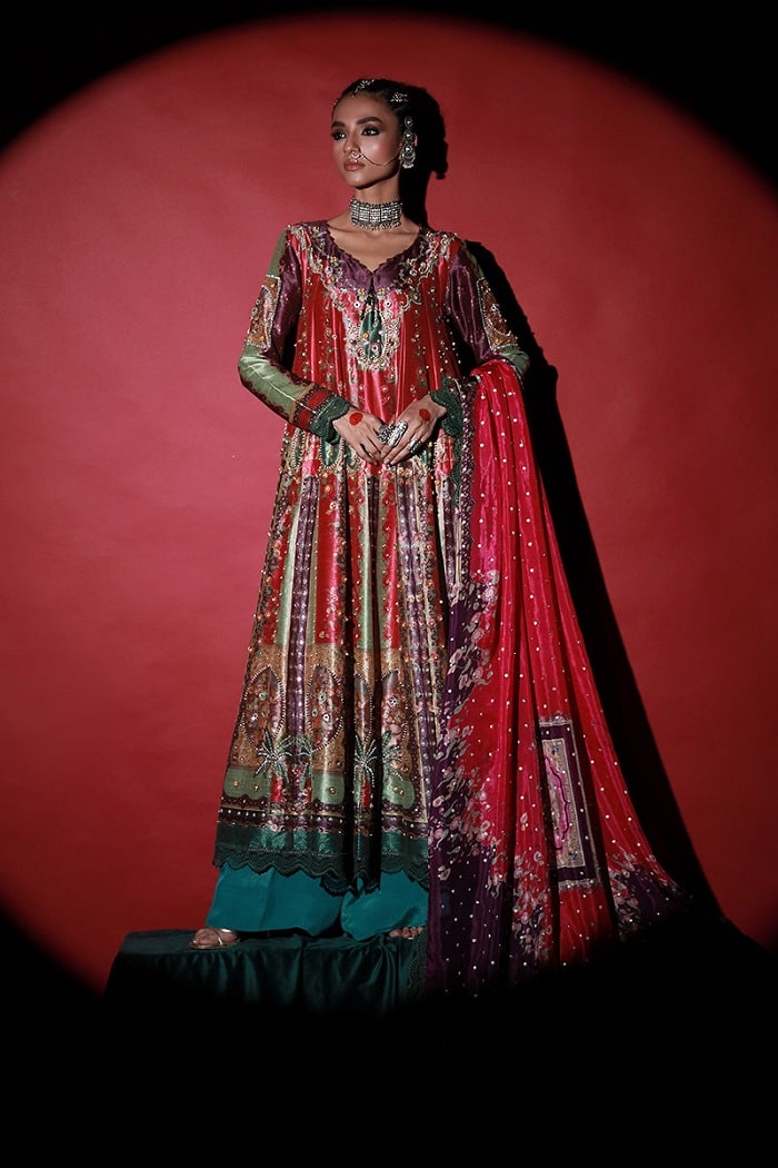 Wardha Saleem | Meeram Festive Formals | Neel