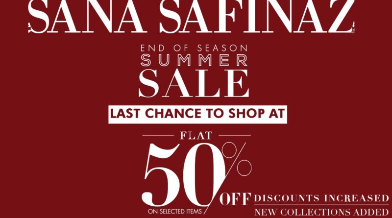 Sana Safinaz Sale