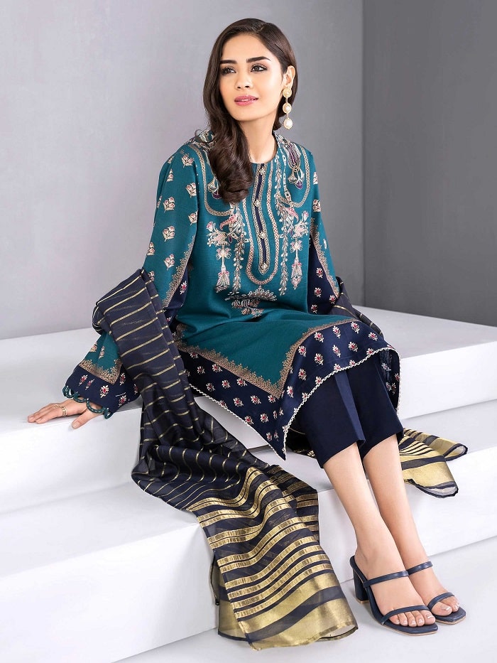 Chiffon Fancy Party Wear Gharara Pants 3 Pcs Pakistani Indian Dress – Fine  Design Collection