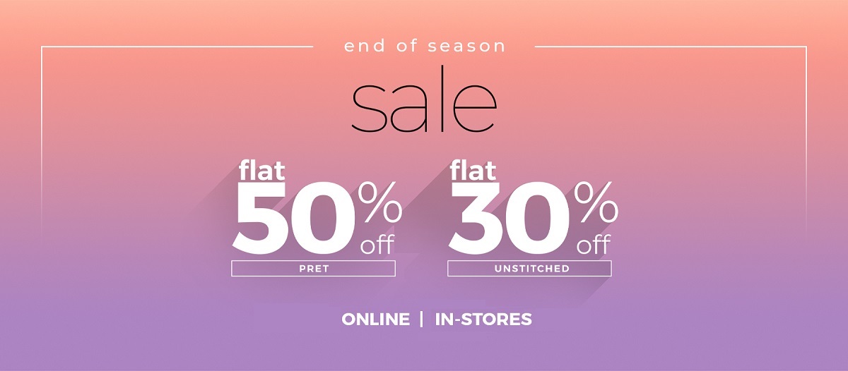 Nishat Linen End Of Season Sale 2023