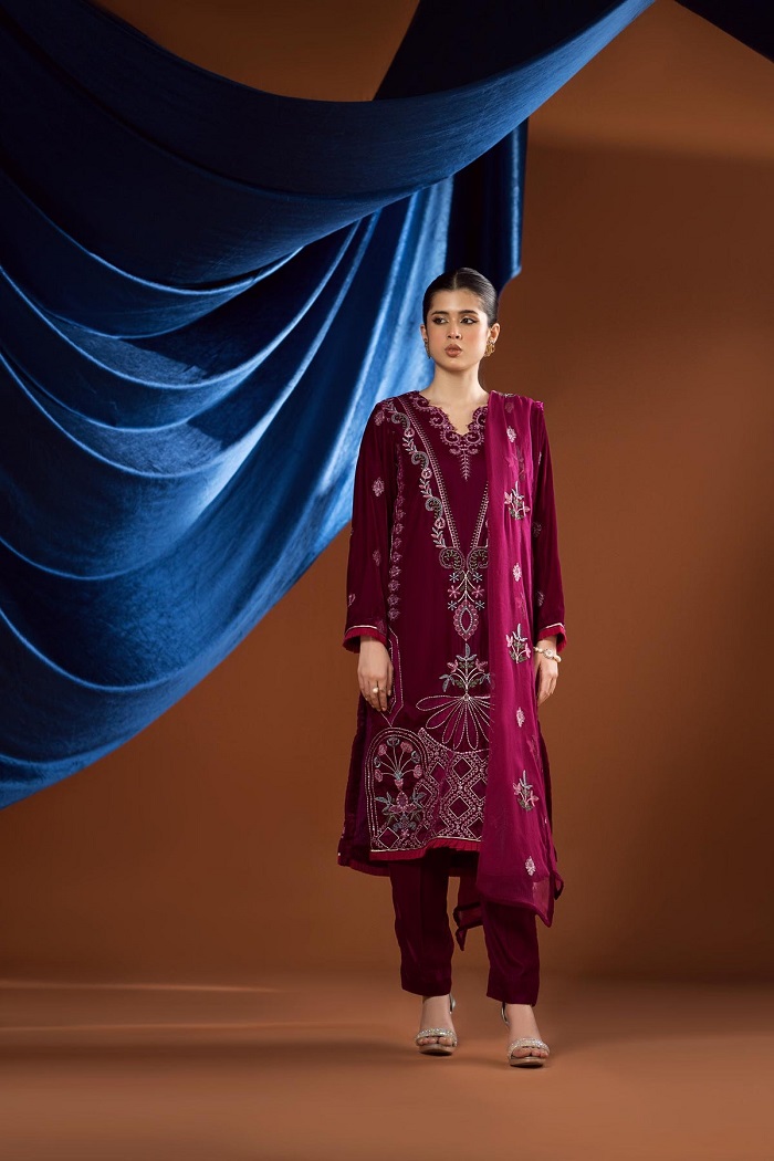 Rust Handloom Taana Baana Cotton Tunic