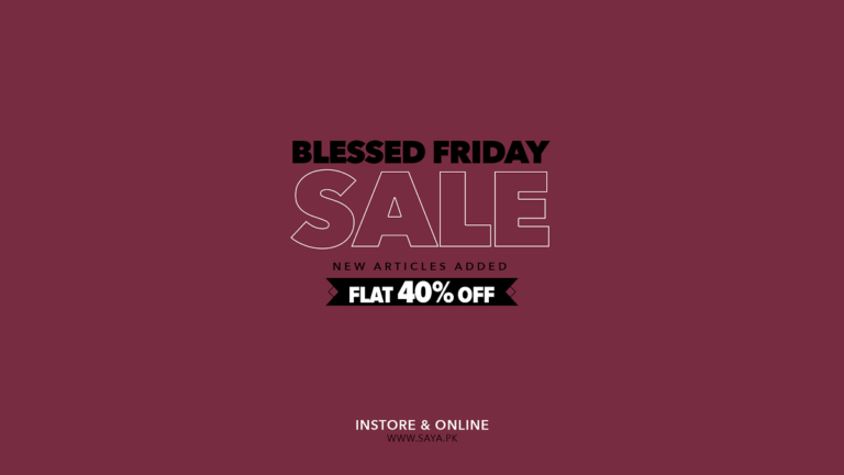Saya Blessed Friday Sale