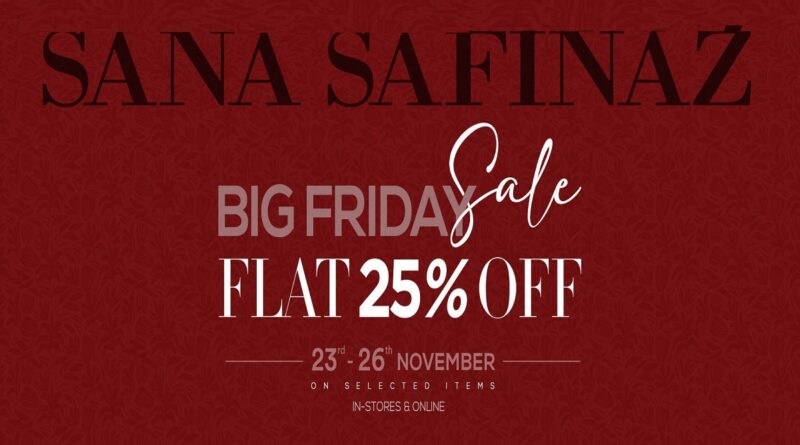 Sana Safinaz Blessed Friday Sale