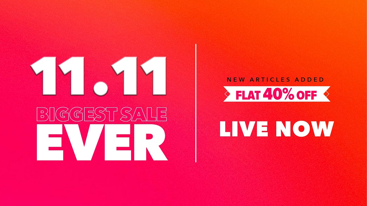 Saya 11 11 Sale