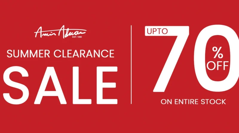 Amir Adnan Summer Sale