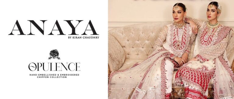 Anaya By Kiran Chaudhry Winter Collection 2024 Sale With Price