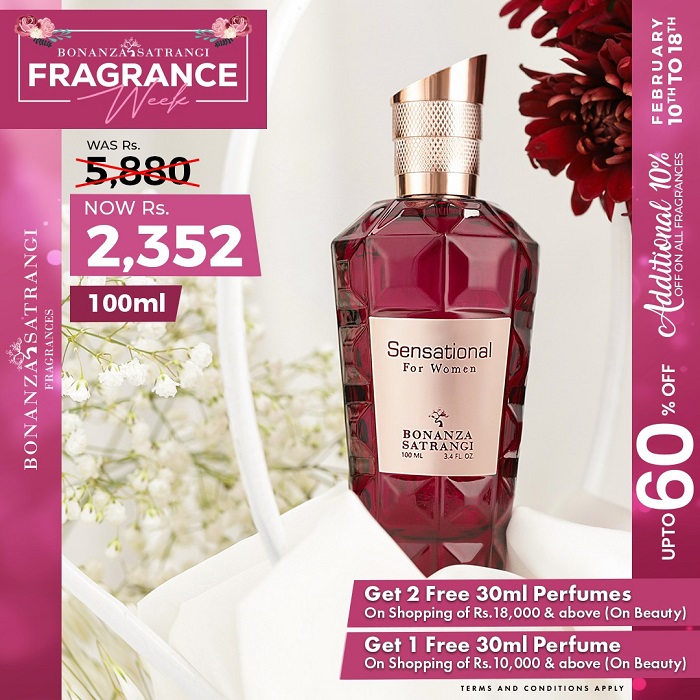 Bonanza Satrangi Perfumes Sale