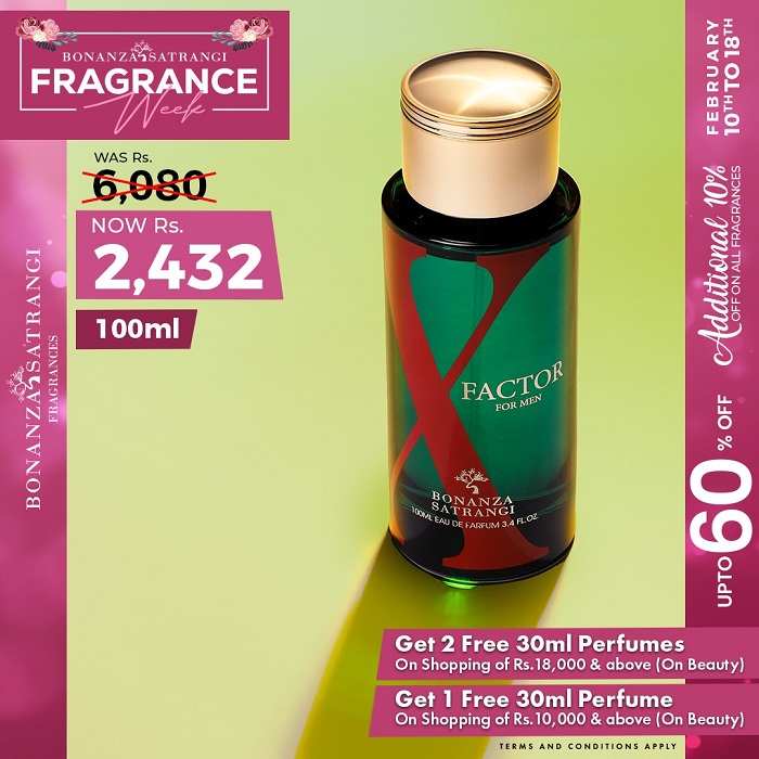 Bonanza Satrangi Perfumes Sale