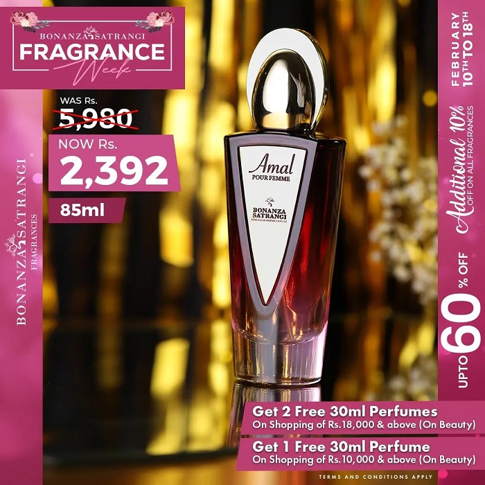 Bonanza Satrangi Perfumes Sale