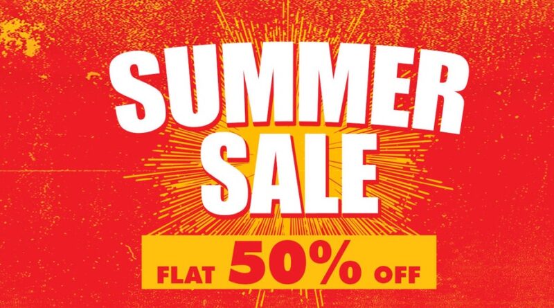 Shoe affair summer sale flat 50% off