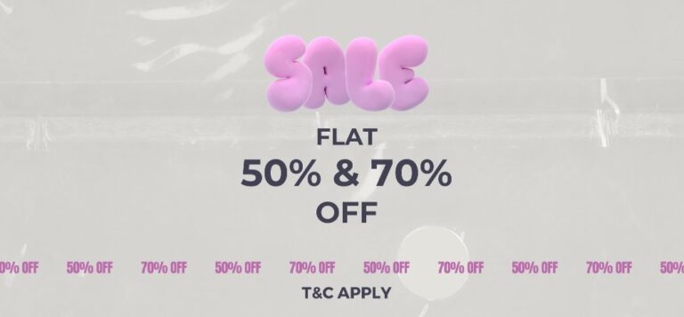 BTW (By The Way) Summer Sale Flat 50% & 70% Off 2026