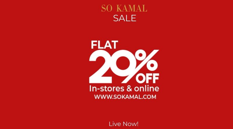 So Kamal Mid Summer Sale