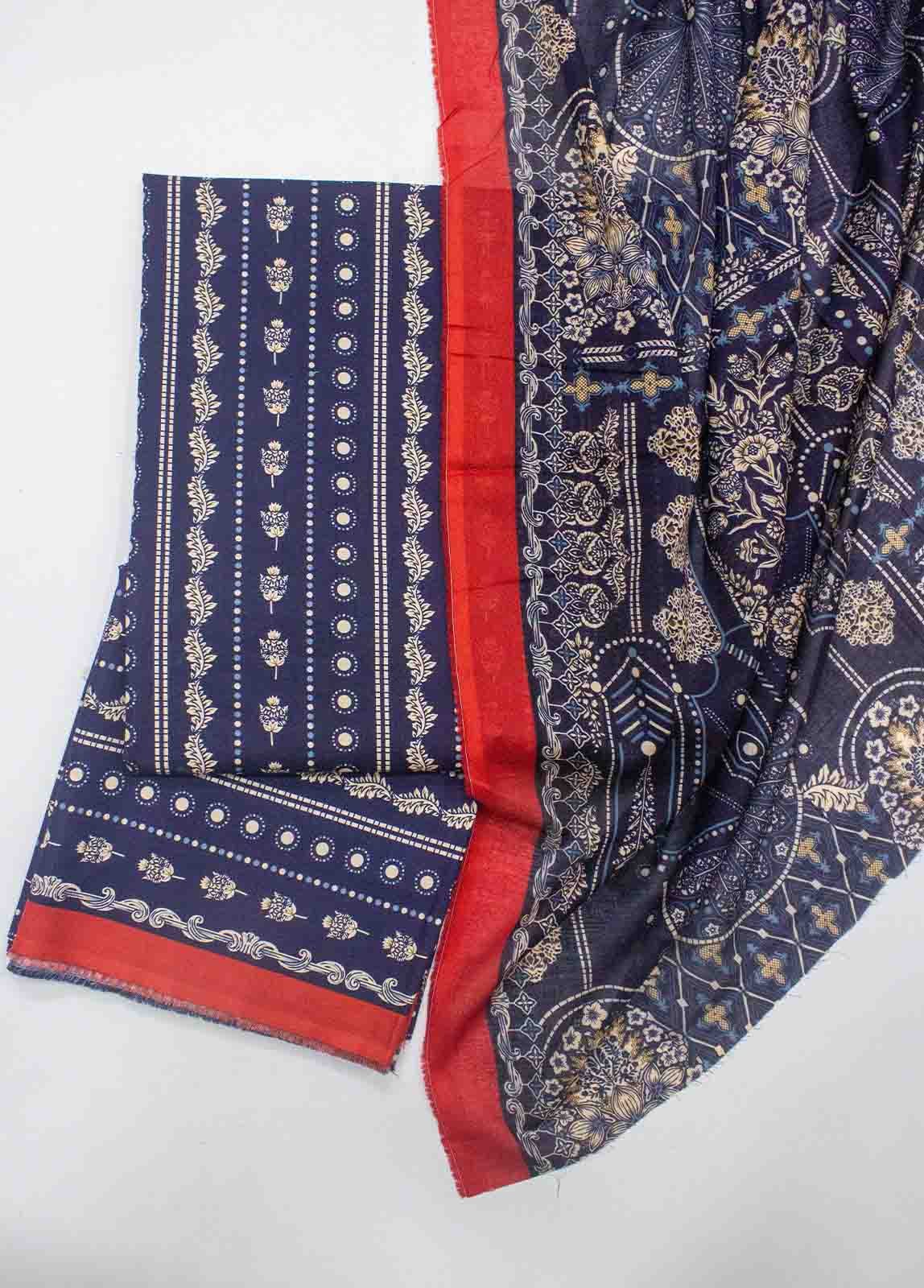 Bin Saeed Printed Lawn Unstitched 3 Piece - D-76 - BS25L - Yellow - Summer Collection main image 1