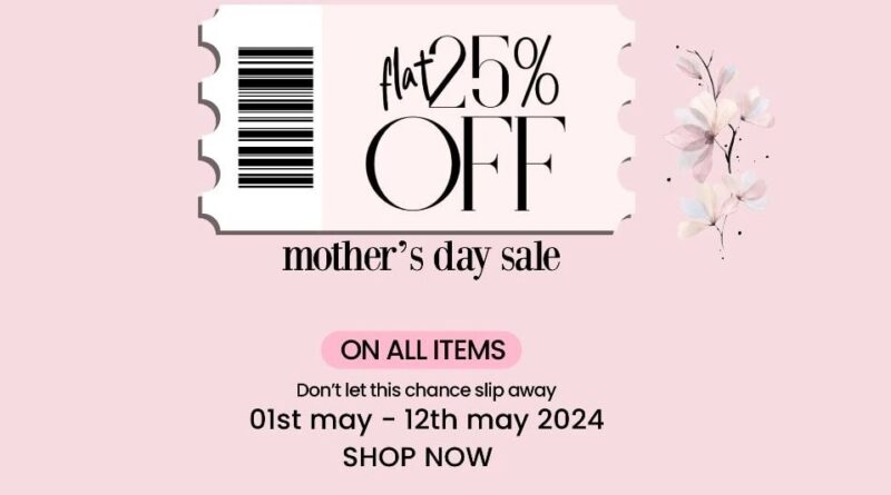 Sohaye Mother's Day Sale