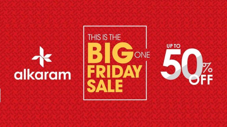 Alkaram Studio Big Friday Sale 2026 Upto 50% Off With Price