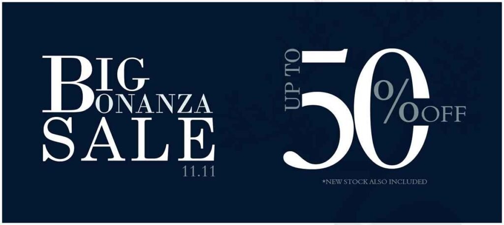 Bonanza Satrangi 11.11 Sale