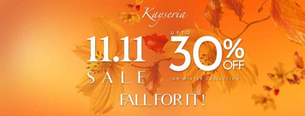 Kayseria 11.11 Sale