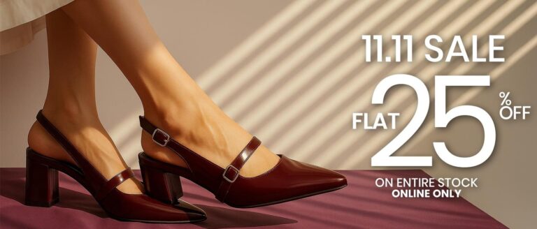 Servis Shoes 11.11 Sale 2025 Flat 25% off On Entire Stock