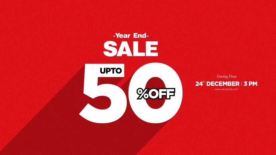 Asim Jofa Year End Sale