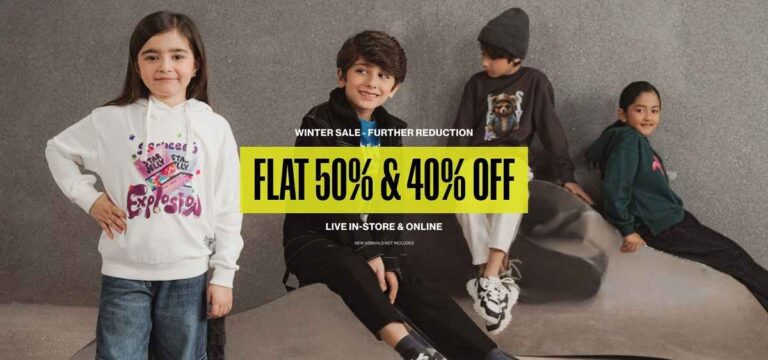 Outfitters Sale 2026 Flat 50% off On Girls Winter Clothing