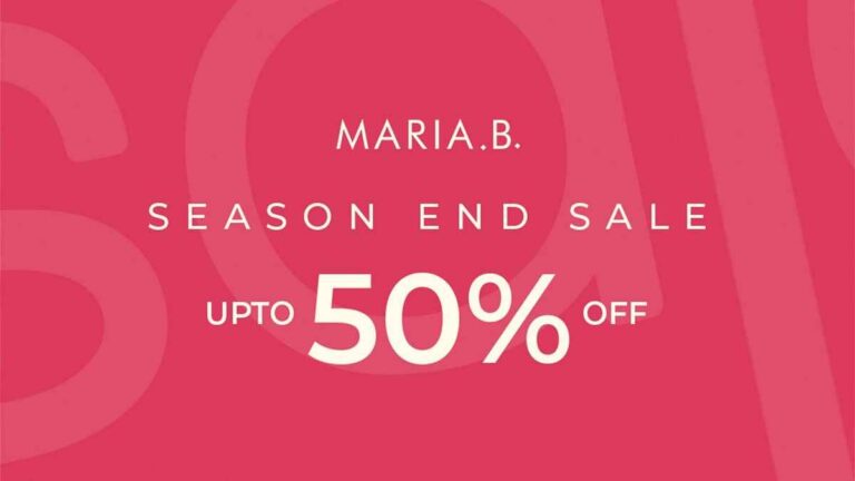 Maria B Season End Sale 2025 Upto 50% off – Shop Online