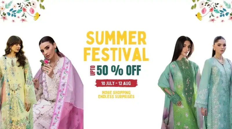 Raja Sahib Summer Sale