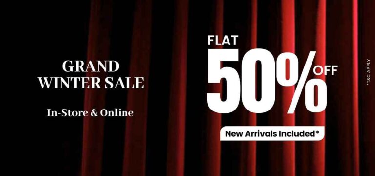 Edenrobe Grand Winter Sale 2026 Flat 50% off (Live Now)