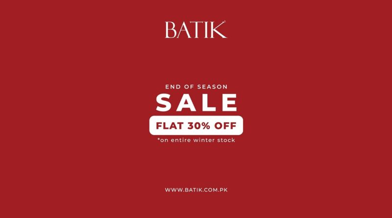 Batik Sale Today