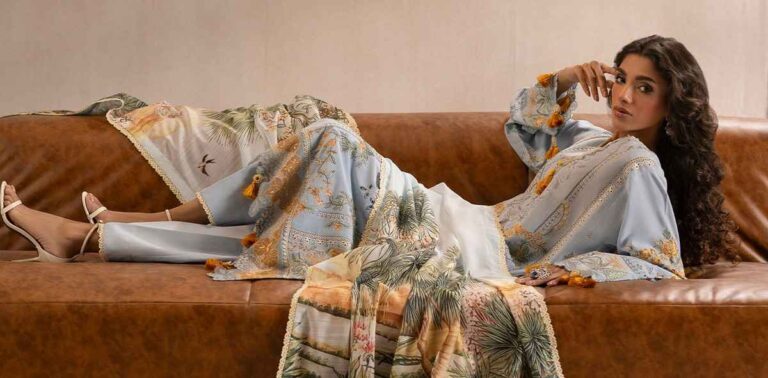 Ethnic by Outfitters Unstitched lawn Volume-2 for Ladies 2026