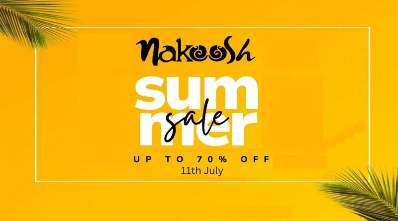 Nakoosh Summer Sale