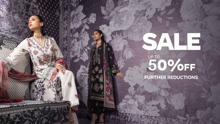 Khaadi 3 Piece Lawn Sale 2026 Upto 50% Off With Price