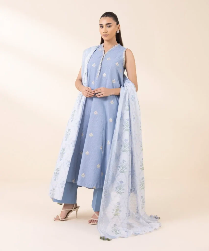 Sapphire Sale 70% Off Unstitched Dress