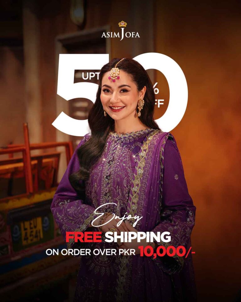 Asim Jofa Lawn 3-Piece Suits – Now Available Under Rs 3000