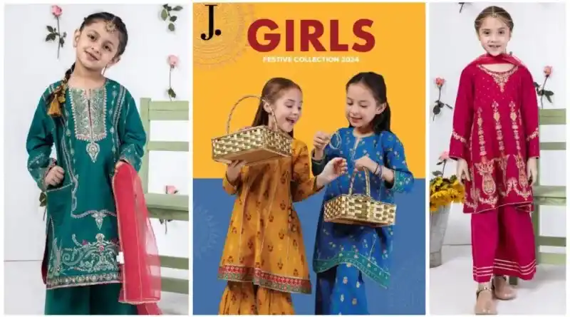J.Jamshed Kids Dresses Sale 2025