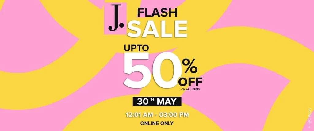 J. Flash Sale 2025