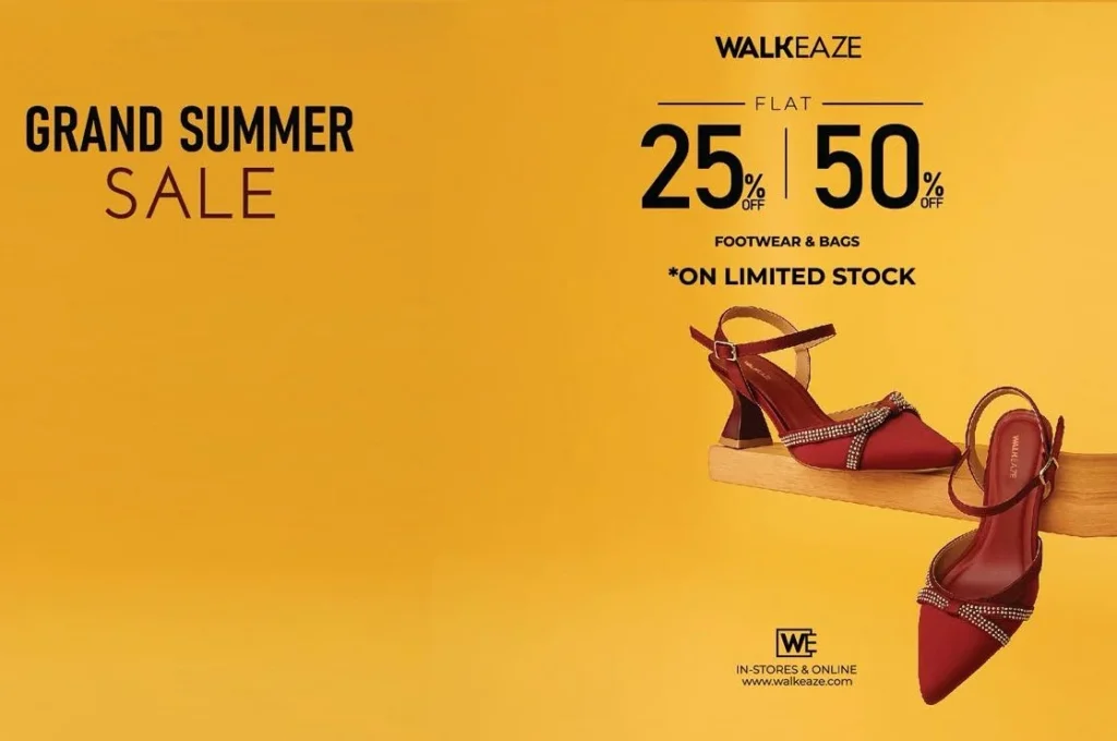 Walkeaze Grand Summer Sale 2025 Upto 50% Off With Price