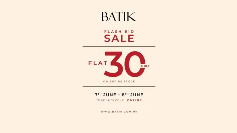 Batik Flash Eid Sale