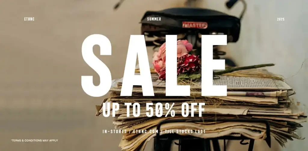 Ethnic Sale 50% off