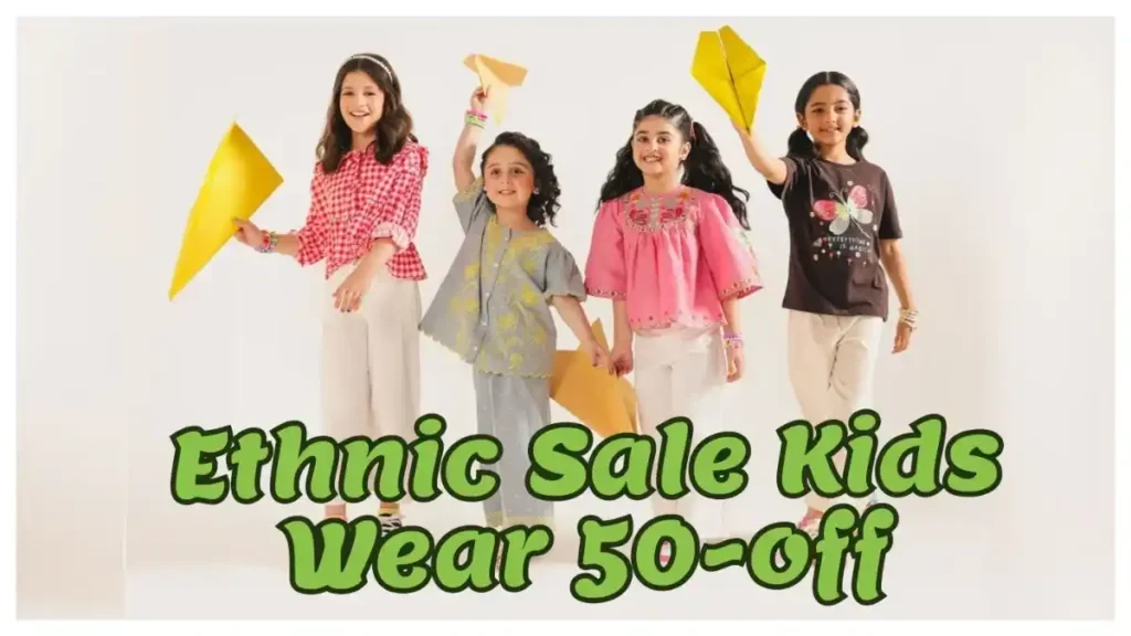 Ethnic kidswear sale 50% off