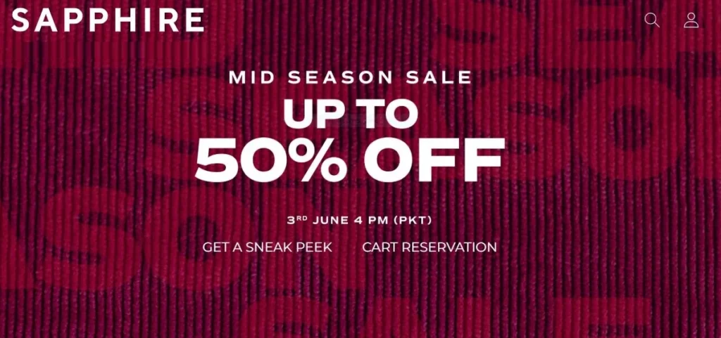 Sapphire Mid Season Sale