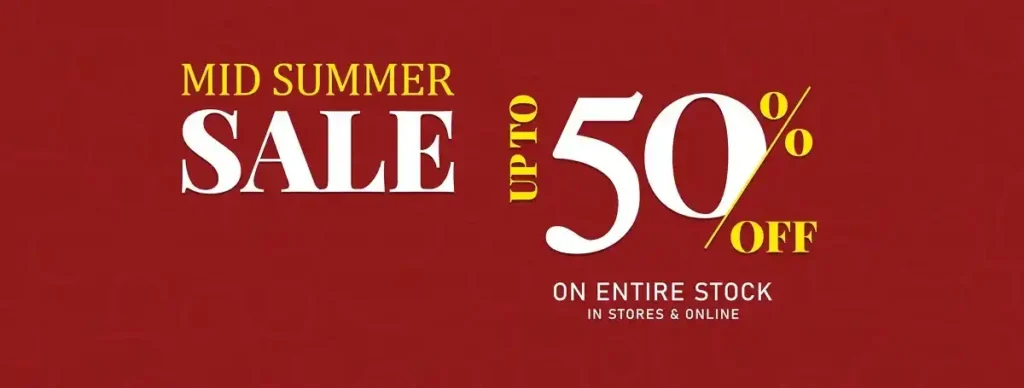 Shaposh Summer Sale
