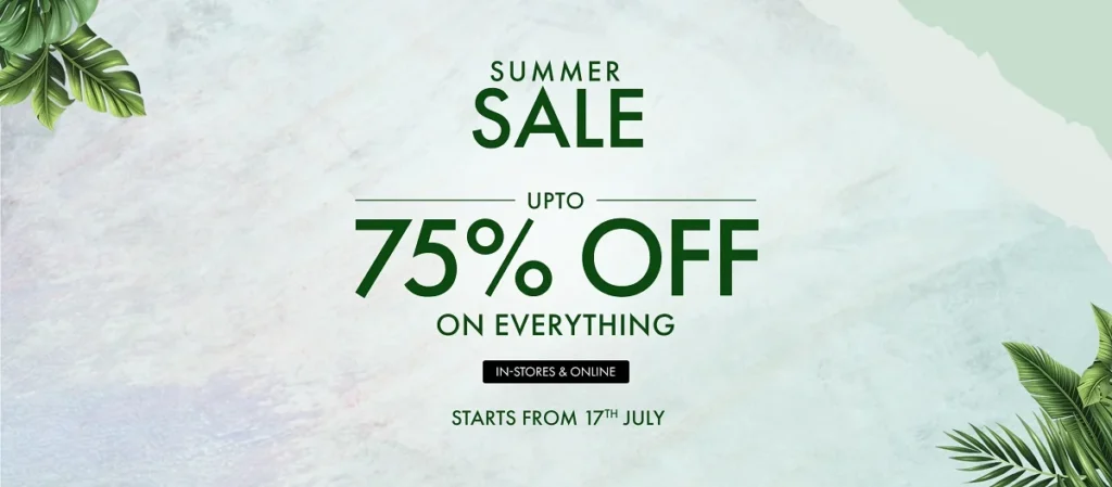 Unze london Summer Sale