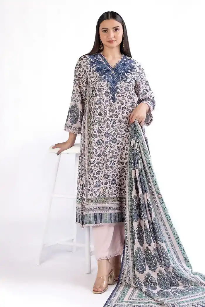 khaadi 3 piece lawn sale