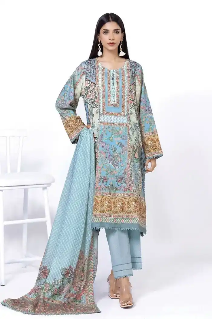 khaadi 3 piece lawn sale