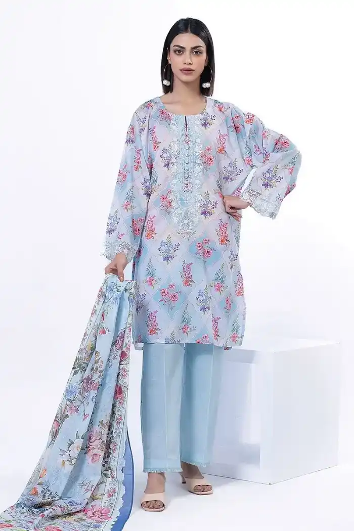 khaadi 3 piece lawn sale