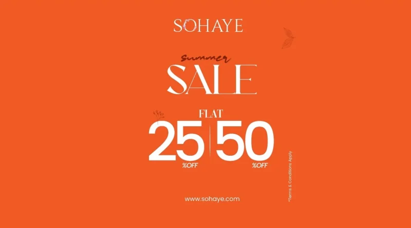 sohaye summer sale