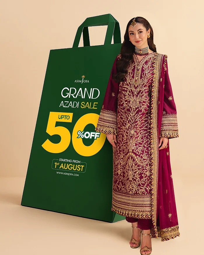 Asim jofa azadi sale today