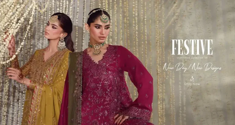 Asim Jofa Luxury Festive Collection 2026 With Price